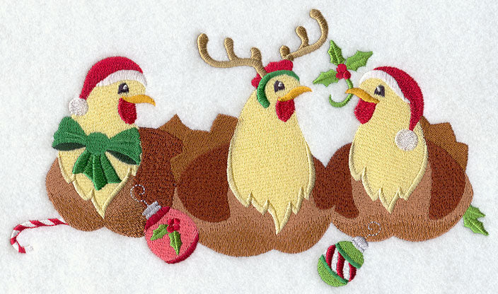 Christmas on the Farm - Chickens