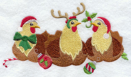 Christmas on the Farm - Chickens