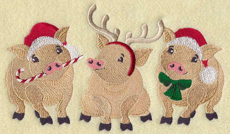 Christmas on the Farm - Pigs