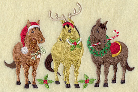 Christmas on the Farm - Horses