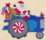Christmas Tractor Pull - Santa