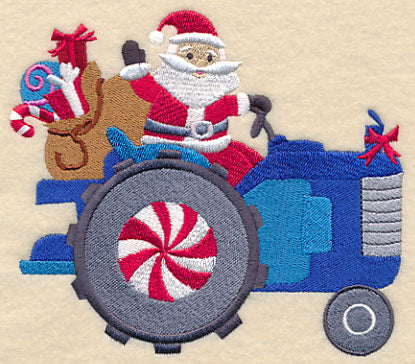 Christmas Tractor Pull - Santa