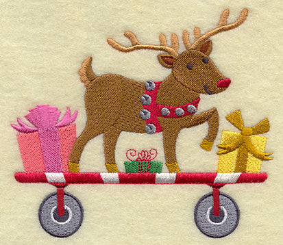 Christmas Tractor Pull - Rudolph