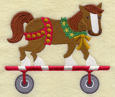 Christmas Tractor Pull - Horse