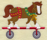 Christmas Tractor Pull - Horse