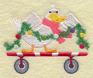 Christmas Tractor Pull - Duck