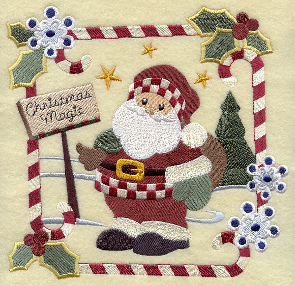 Homespun Christmas - Santa Claus
