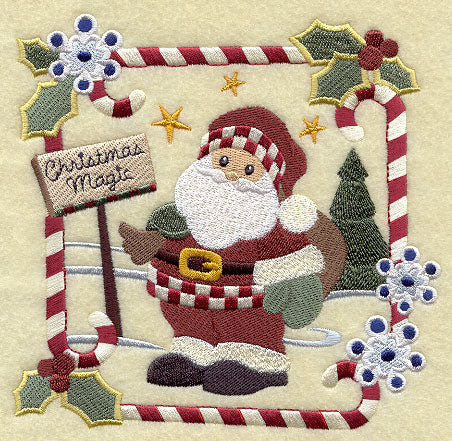 Homespun Christmas - Santa Claus