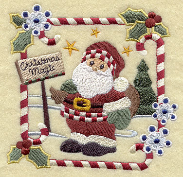 Homespun Christmas - Santa Claus
