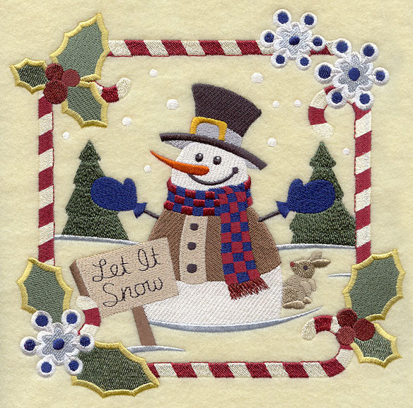 Homespun Christmas - Snowman