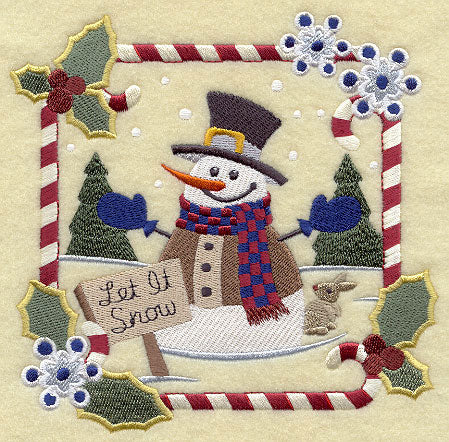 Homespun Christmas - Snowman