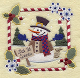 Homespun Christmas - Snowman