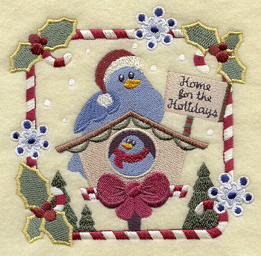 Homespun Christmas - Birdhouse