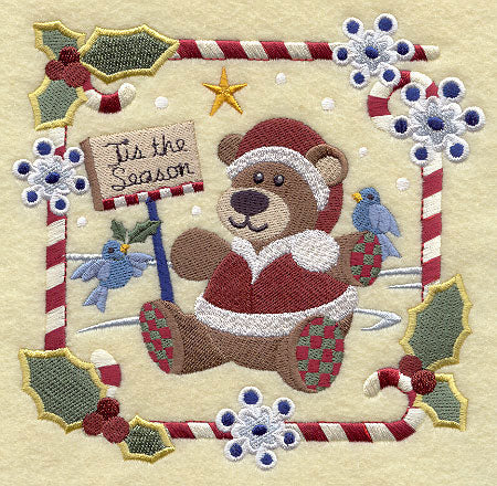 Homespun Christmas - Teddy Bear