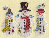 Country Snowman Trio
