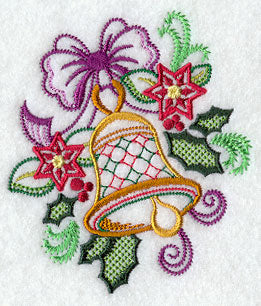 Holiday Bell and Holly