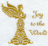 Holiday Damask - Joy to the World