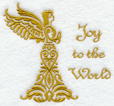 Holiday Damask - Joy to the World