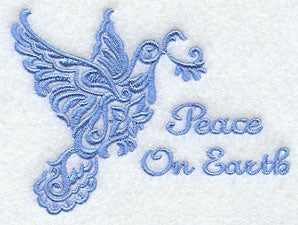 Holiday Damask - Peace on Earth