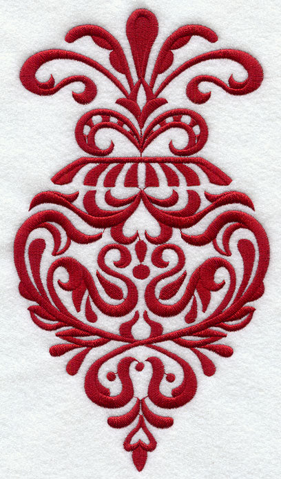 Holiday Damask - Ornament 1