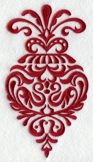 Holiday Damask - Ornament 1