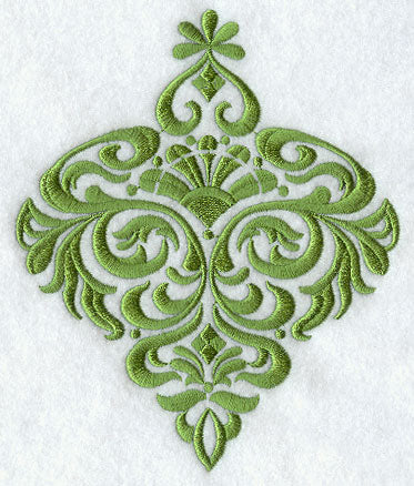 Holiday Damask - Ornament 2