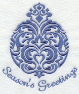 Holiday Damask - Season's Greetings