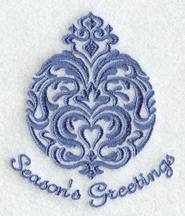 Holiday Damask - Season's Greetings