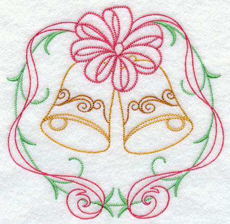 Vintage Bells and Bow