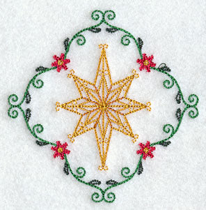 Vintage Star and Garland