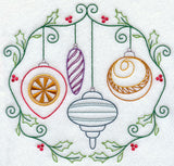 Vintage Ornaments and Berries