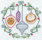 Vintage Ornaments and Berries