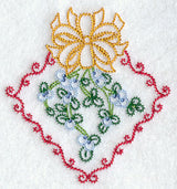 Vintage Mistletoe and Ribbon