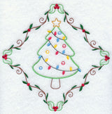 Vintage Christmas Tree Diamond