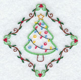 Vintage Christmas Tree Diamond