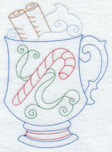Hot Cocoa (Redwork)