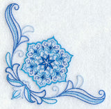 Starry Snowflake Corner