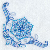 Starry Snowflake Corner