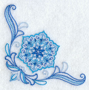 Starry Snowflake Corner