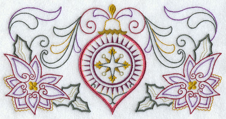 Starburst Ornament Border