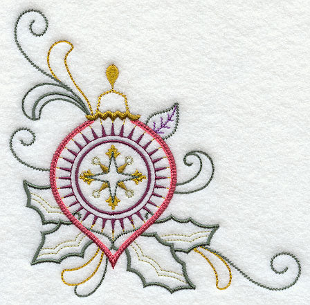 Starburst Ornament Corner