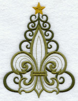 Fleur de Lis Christmas Tree