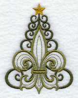 Fleur de Lis Christmas Tree