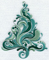 Swirling Christmas Tree