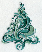 Swirling Christmas Tree