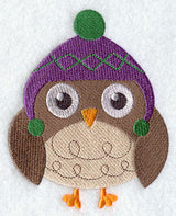 Cozy Winter Wear Owl