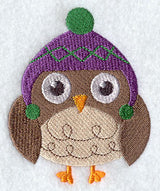 Cozy Winter Wear Owl