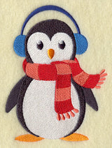 Cozy Winter Wear Penguin