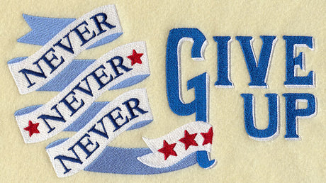 Never Never Never Give Up