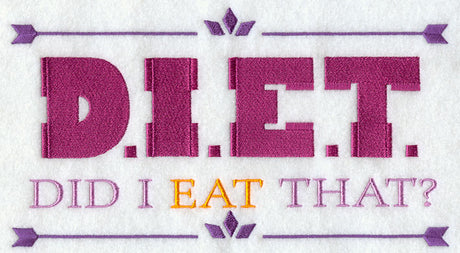 D.I.E.T Did I Eat That?
